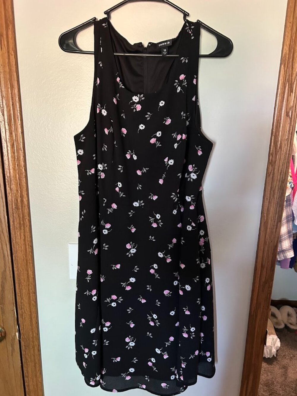 Torrid Size 18 Black Dress